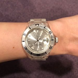 Clear Lightweight Toy Watch